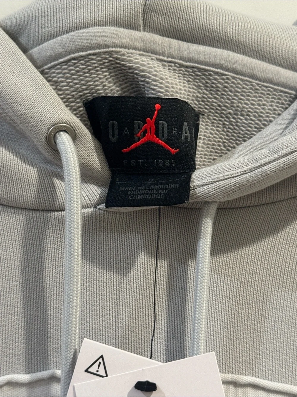 Jordan x UNION x Bephies Beauty Supply Fleece Hoodie FD4244-097 NWT Size Large
